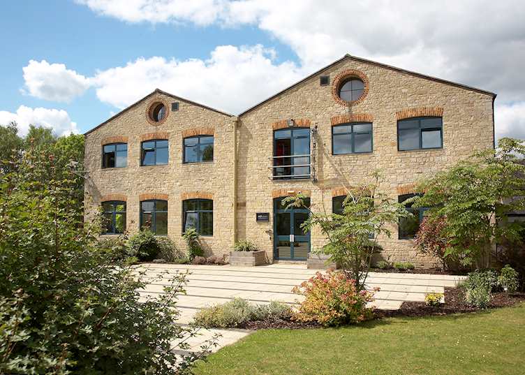 Audley's current office at New Mill in Oxfordshire