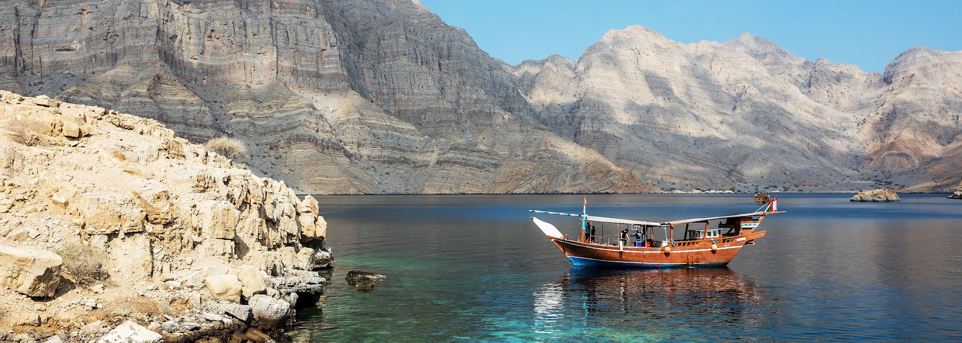 Dhow cruise, Musandam Peninsula, Oman