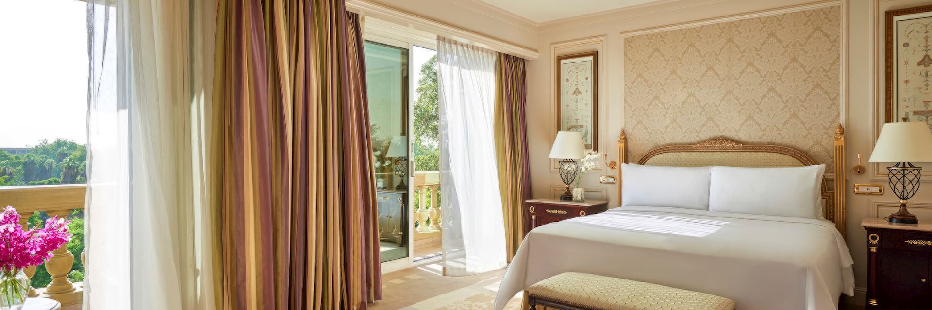 Guest room at Four Seasons Hotel Cairo at the First Residence