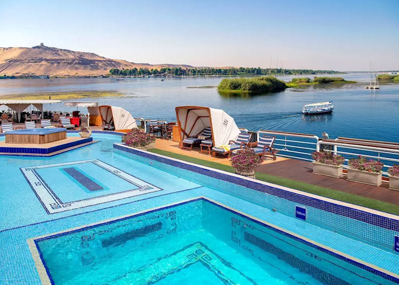 The Nile cruise boat MS Sonesta St George