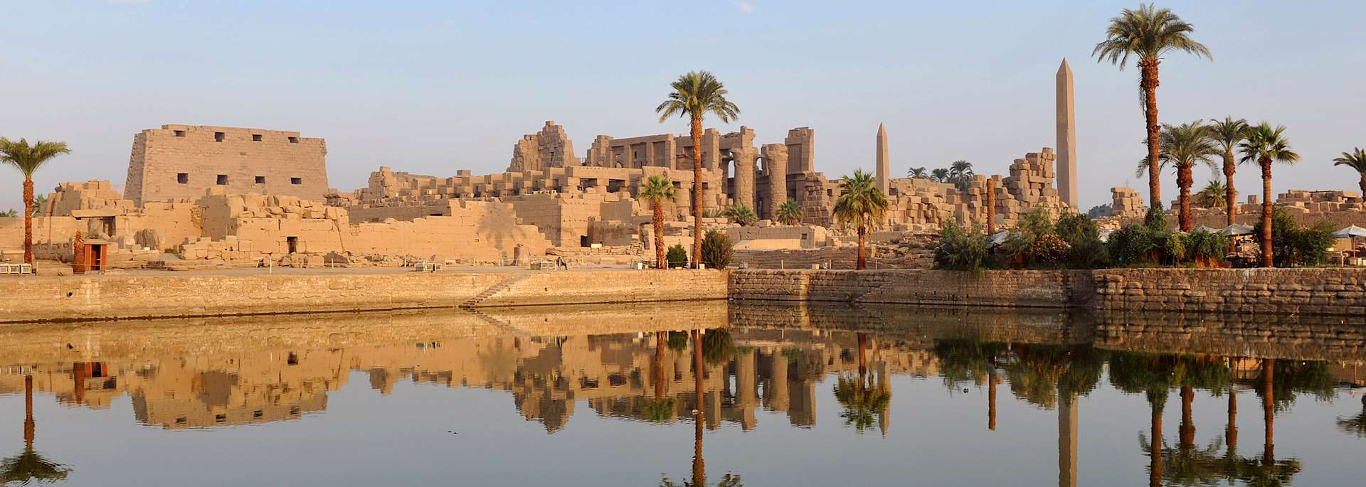 Karnak Temple at dawn