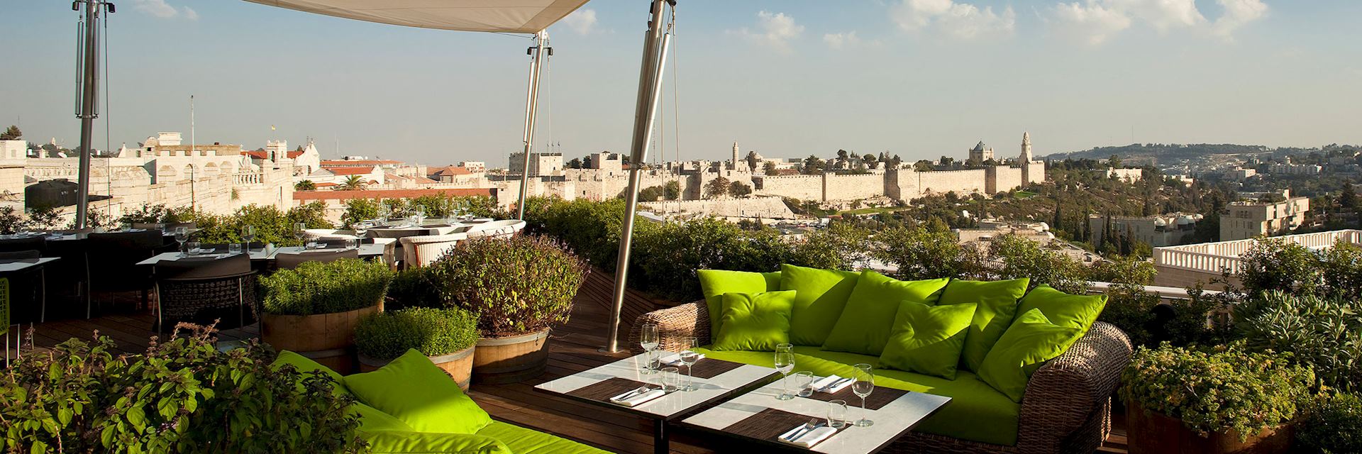 View from Mamilla Hotel, Jerusalem