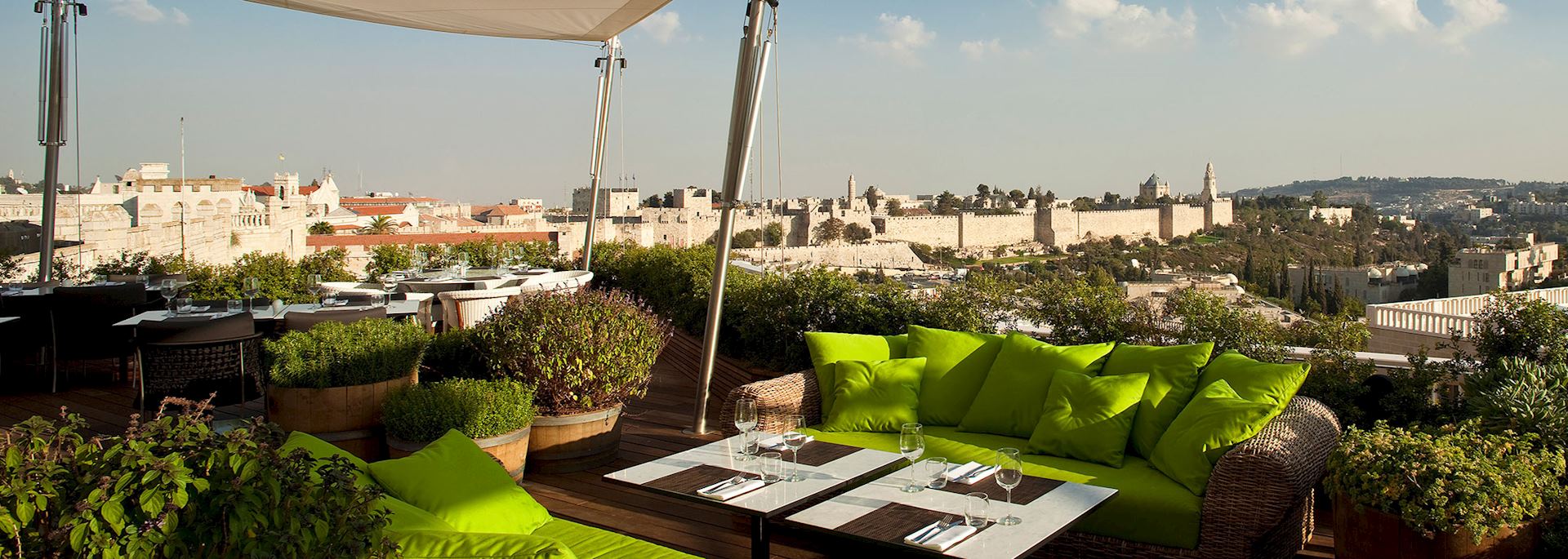 View from Mamilla Hotel, Jerusalem