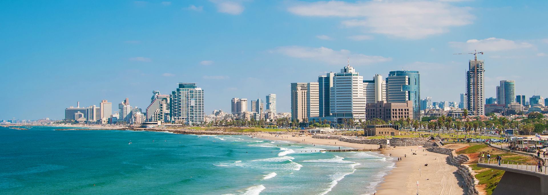 Tel Aviv coastline