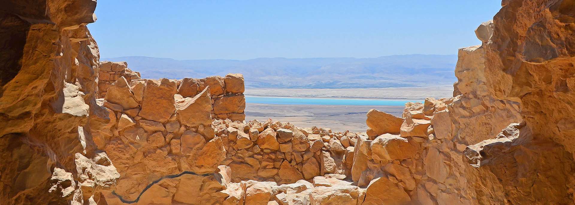 View from Fortress Masada