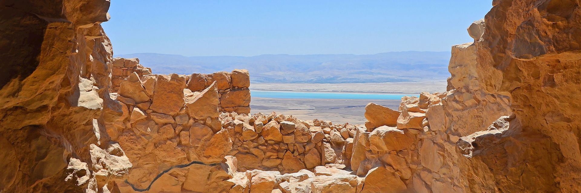 View from Fortress Masada