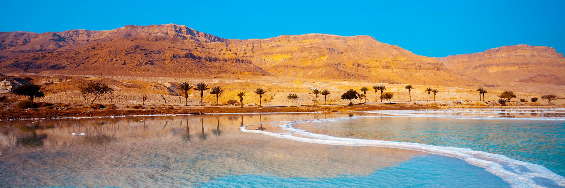 Dead Sea seahore