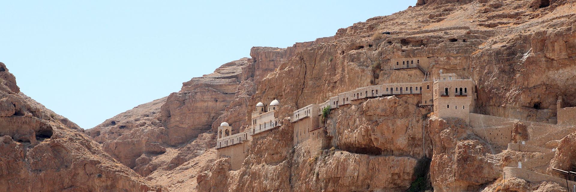 Monastery of the Temptation in Jericho