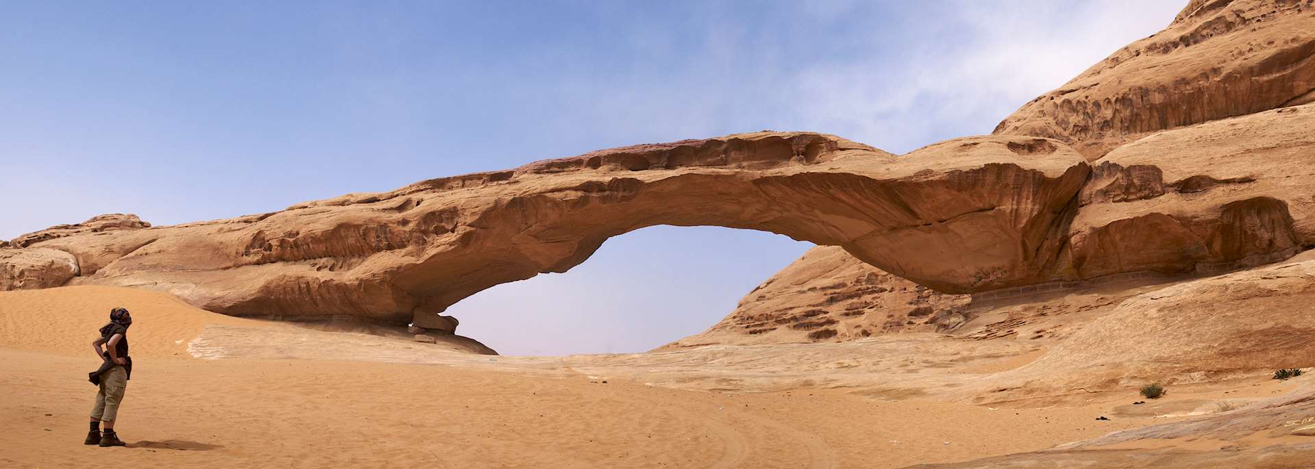 Hiking in Wadi Rum