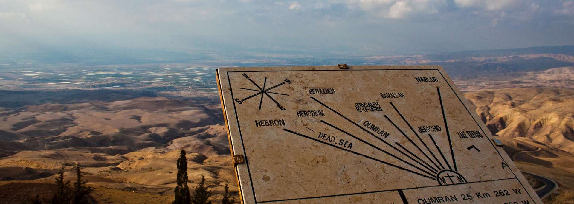 View from Mount Nebo