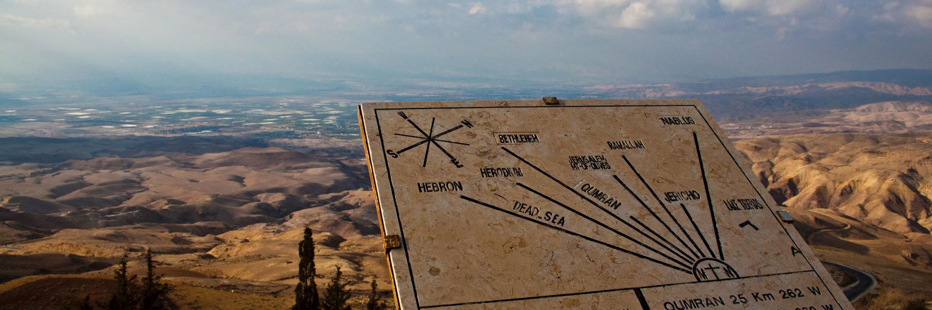 View from Mount Nebo