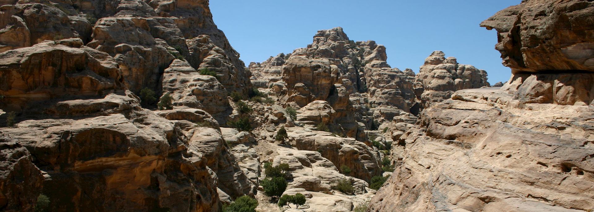 Valley near Little Petra, Jordan