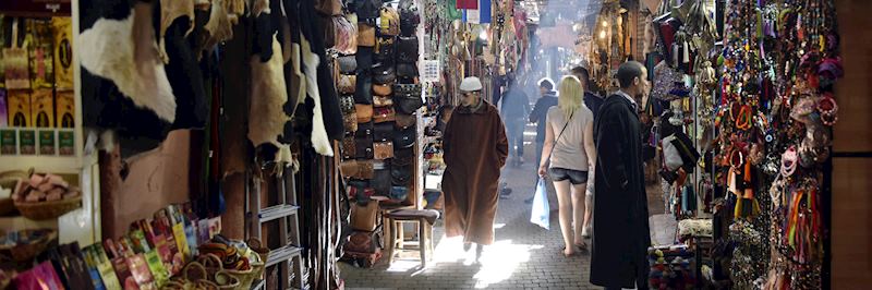 Souk in Marrakesh