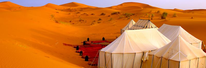 Sahara Desert camp, Erg Chebbi