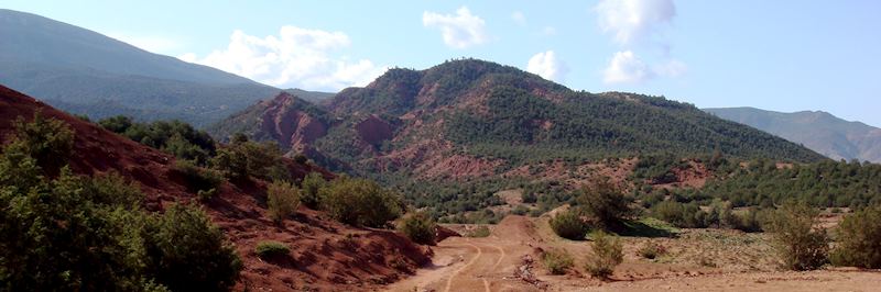 Views in Ourika Valley, Morocco