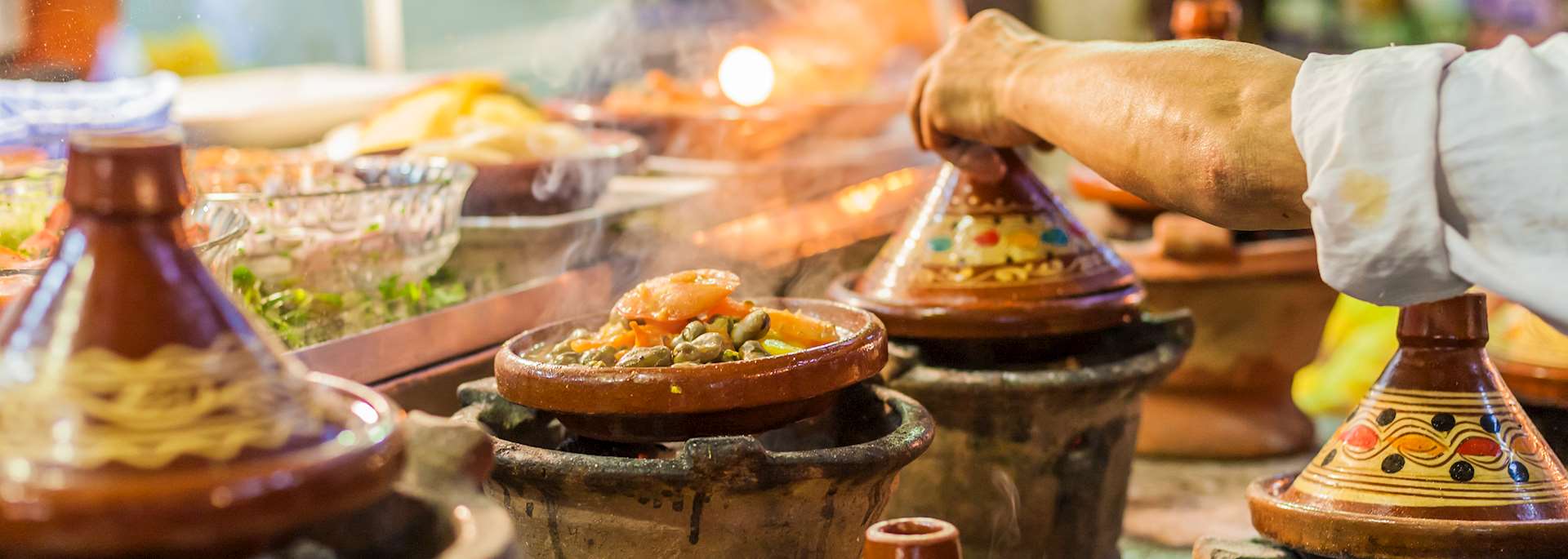 Traditional casserole dishes from Morocco