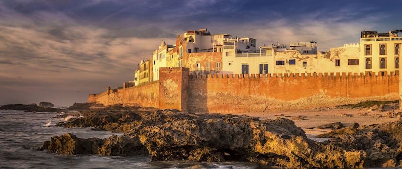 The port town of Essaouira