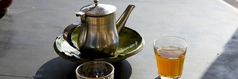 Moroccan mint tea