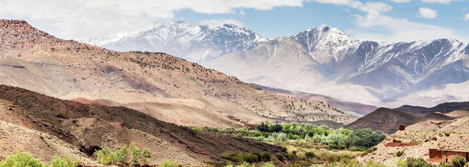 Errachidia oasis, Atlas Mountains