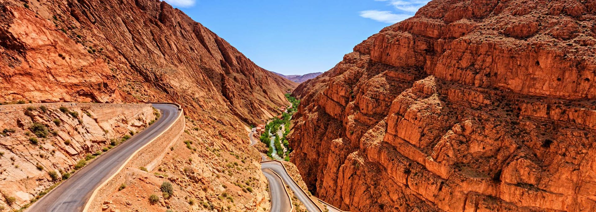 Road in the Dades Valley