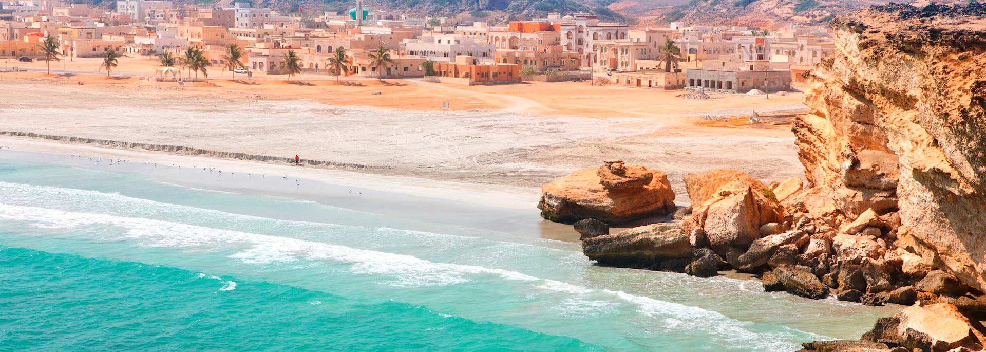 Coastal town of Taqah, Dhofar Region