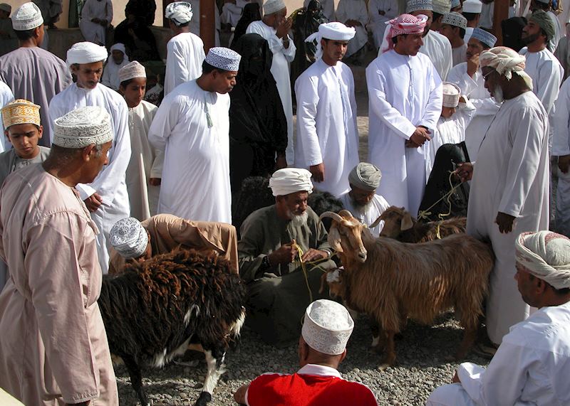 Friday livestock market, Nizwa