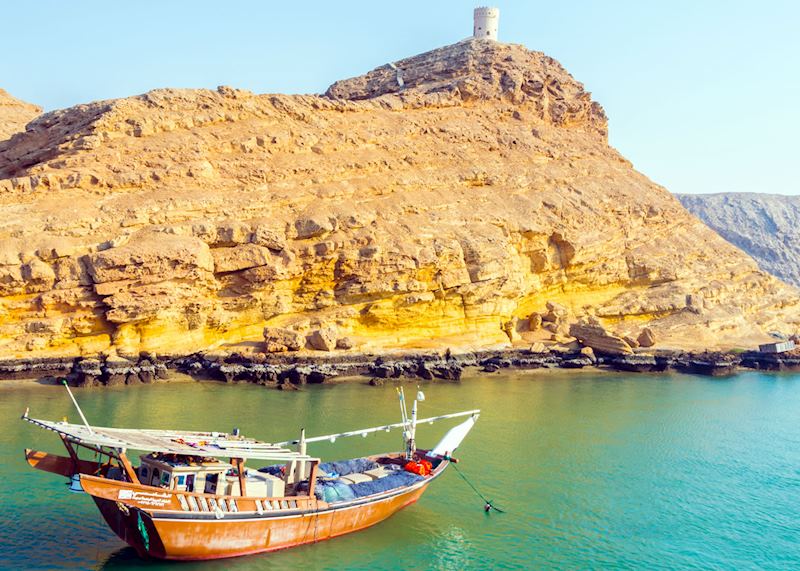 Dhow off the coast of Muscat