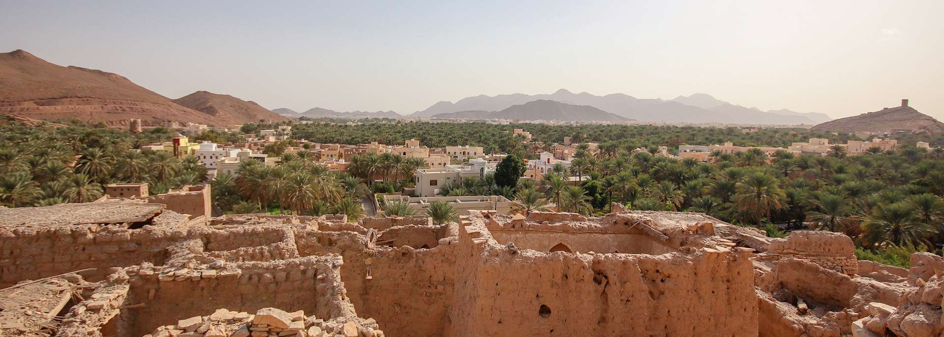 Abandoned village, Nizwa