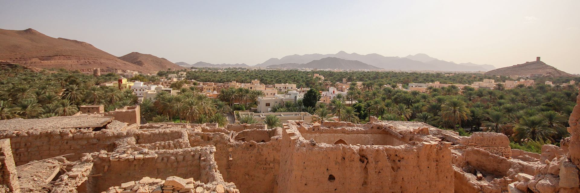 Abandoned village, Nizwa