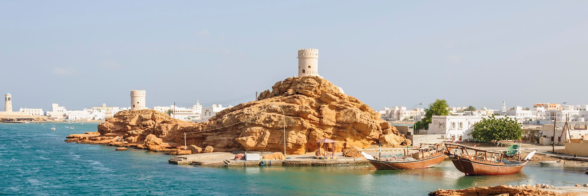 The coastal town of Sur