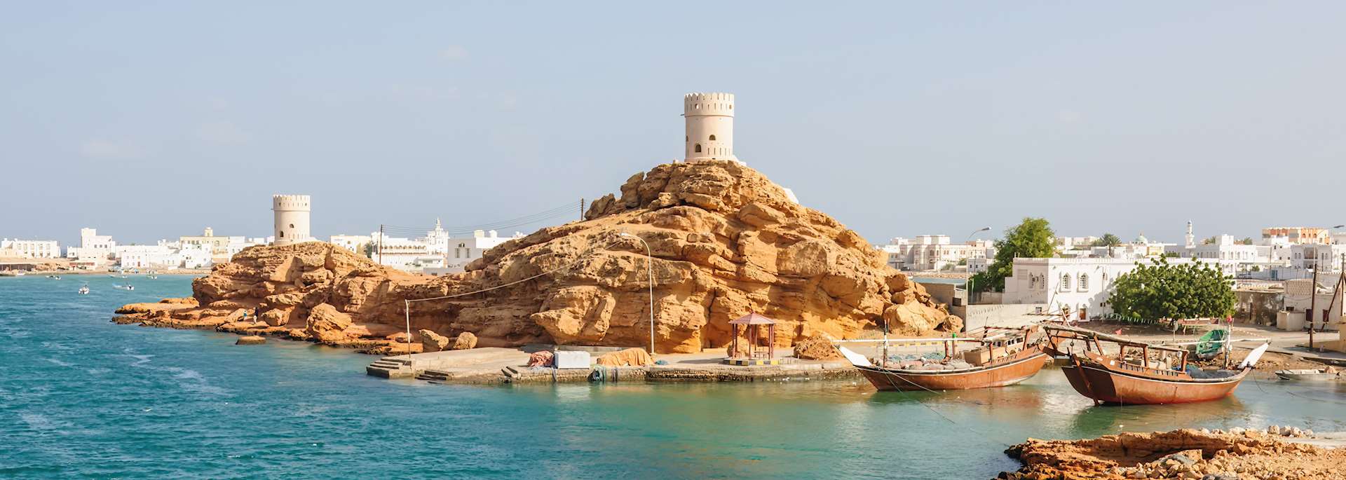 The coastal town of Sur