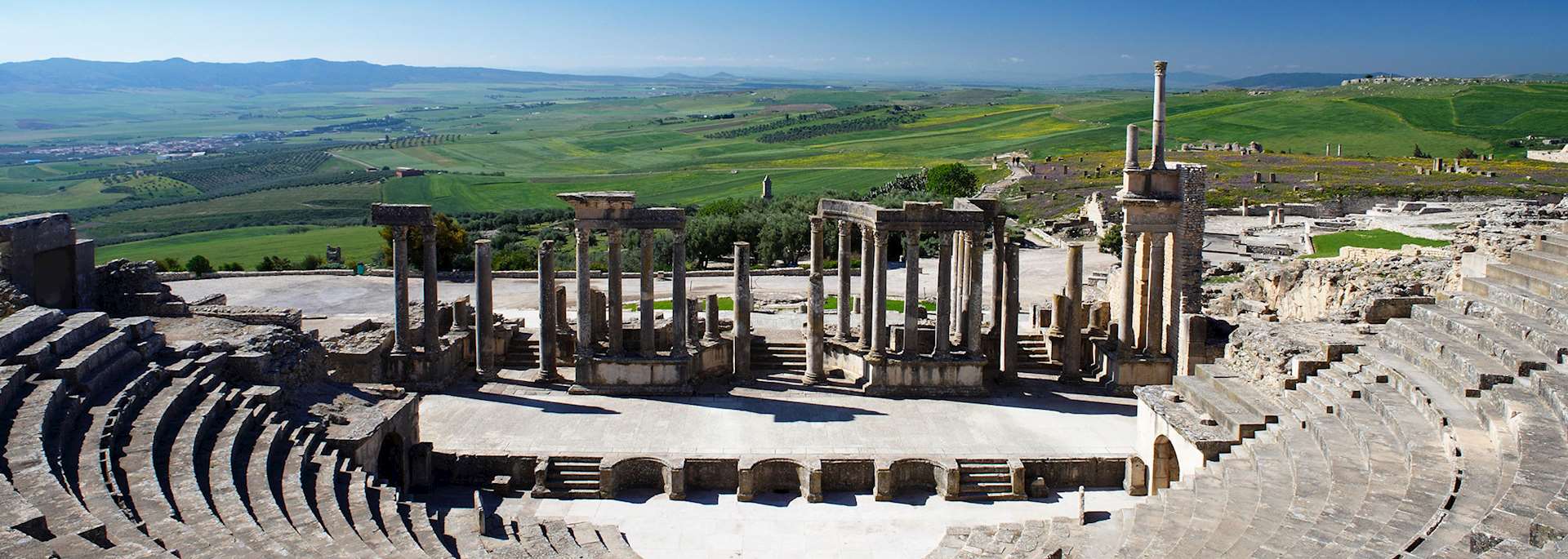 Roman ruins at Dougga