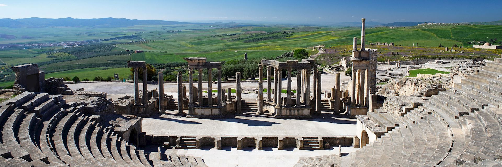 Roman ruins at Dougga