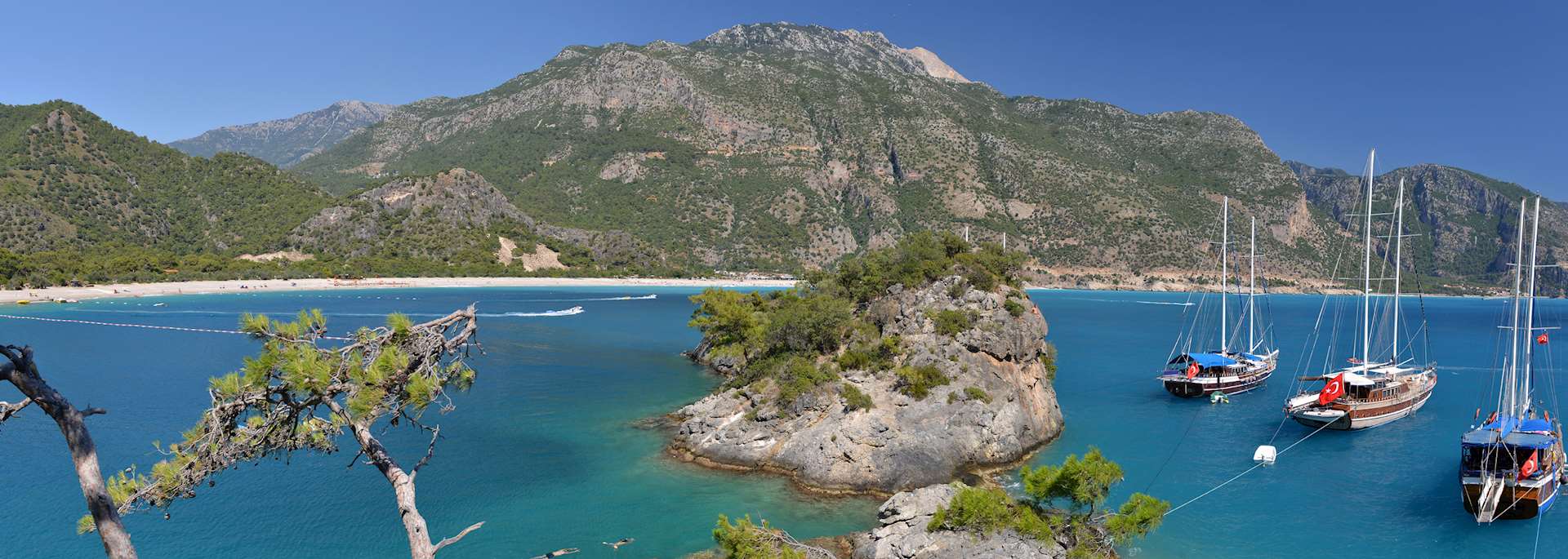 Coastline in Fethiye