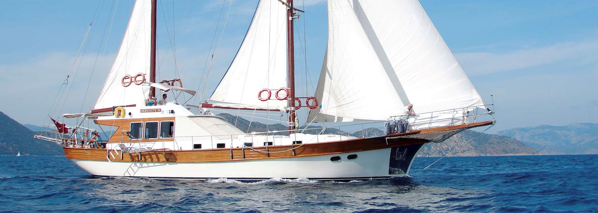 Serenity 70 near Bodrum