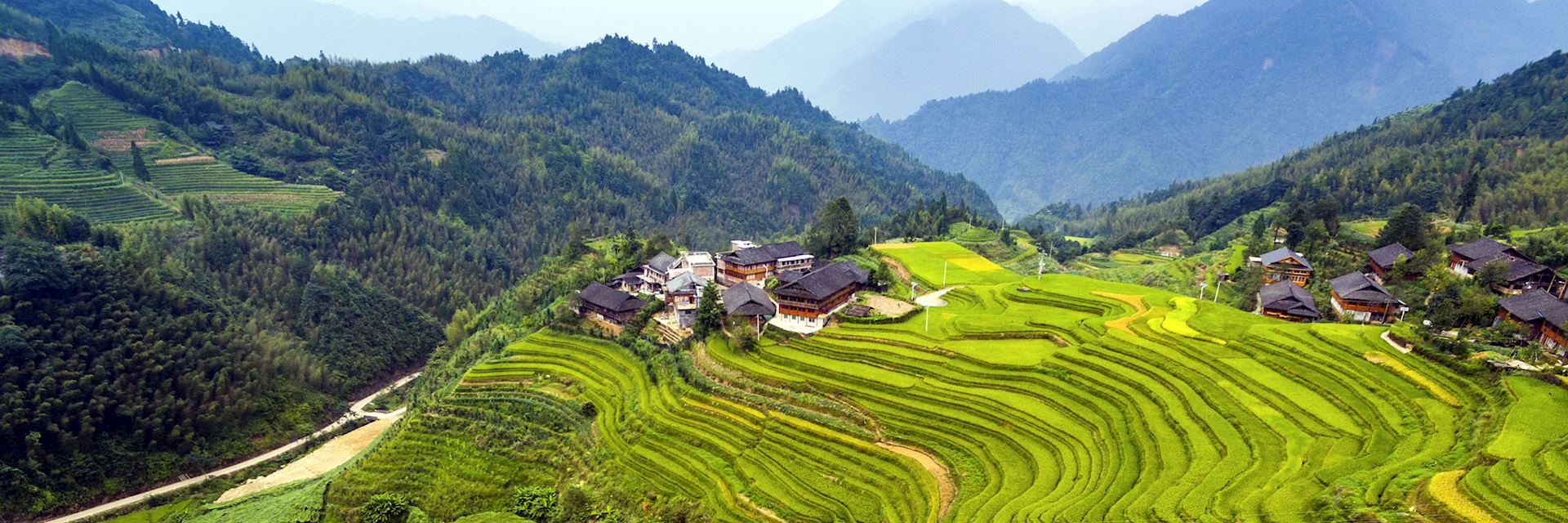Terraced fields in Longji