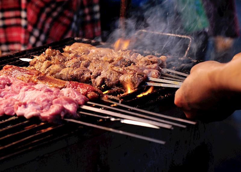 Barbecued mutton