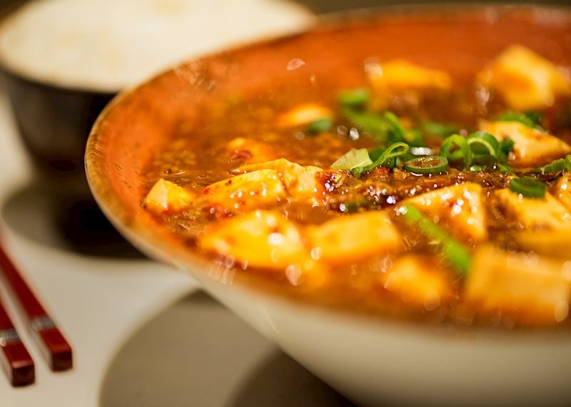 Mapo tofu