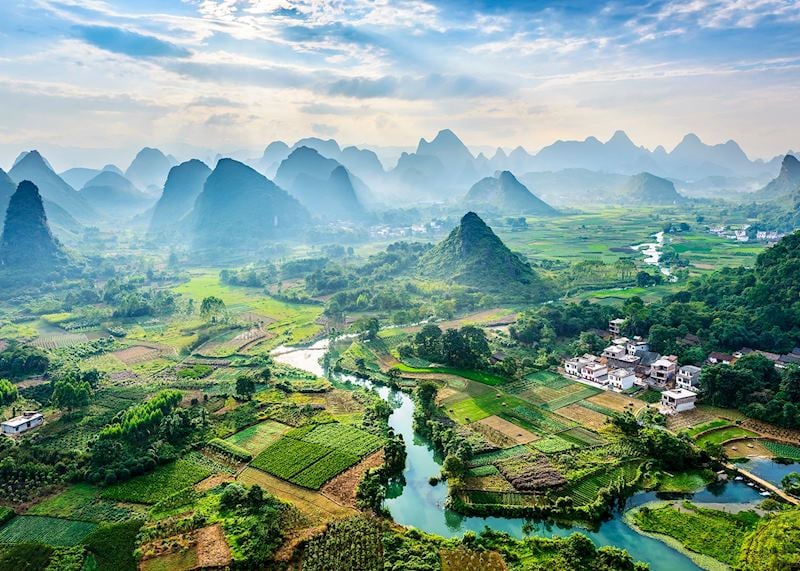 Karst peaks, Yangshuo