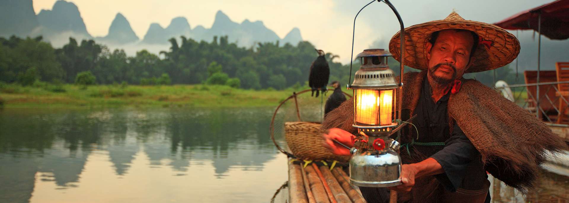 Fisherman in Lijiang