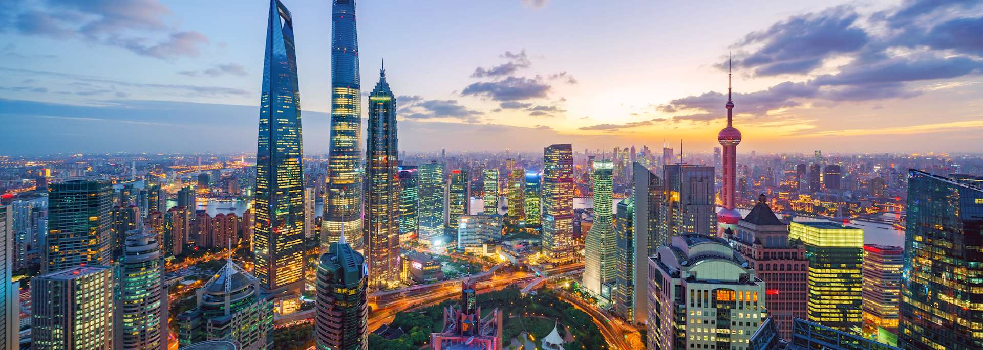 Shanghai skyline