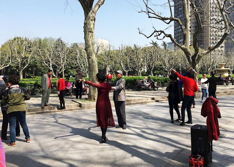 Dancers, Fuxing Park, Shanghai