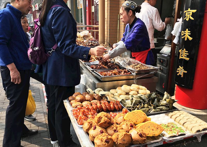 Food stall, Beijing’s hutongs