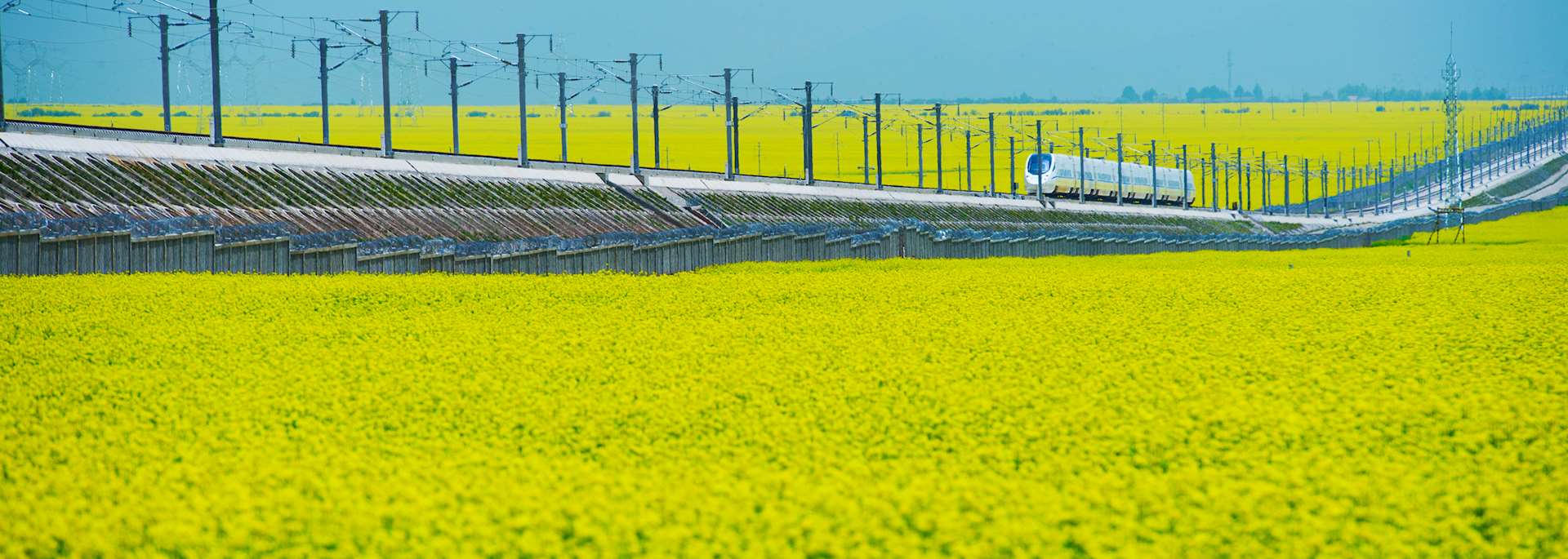 High-speed train, Qinghai Province