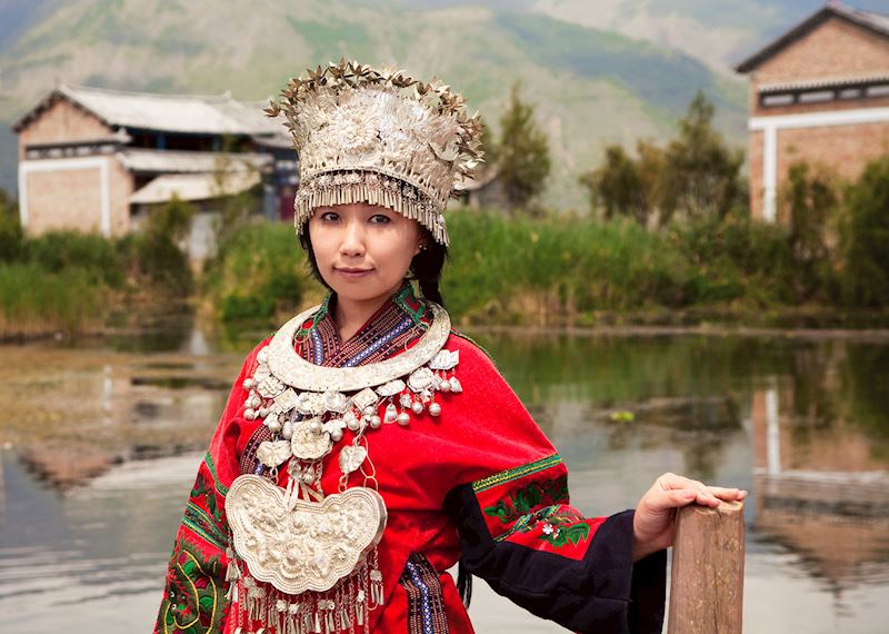 Miao woman, Guizhou province