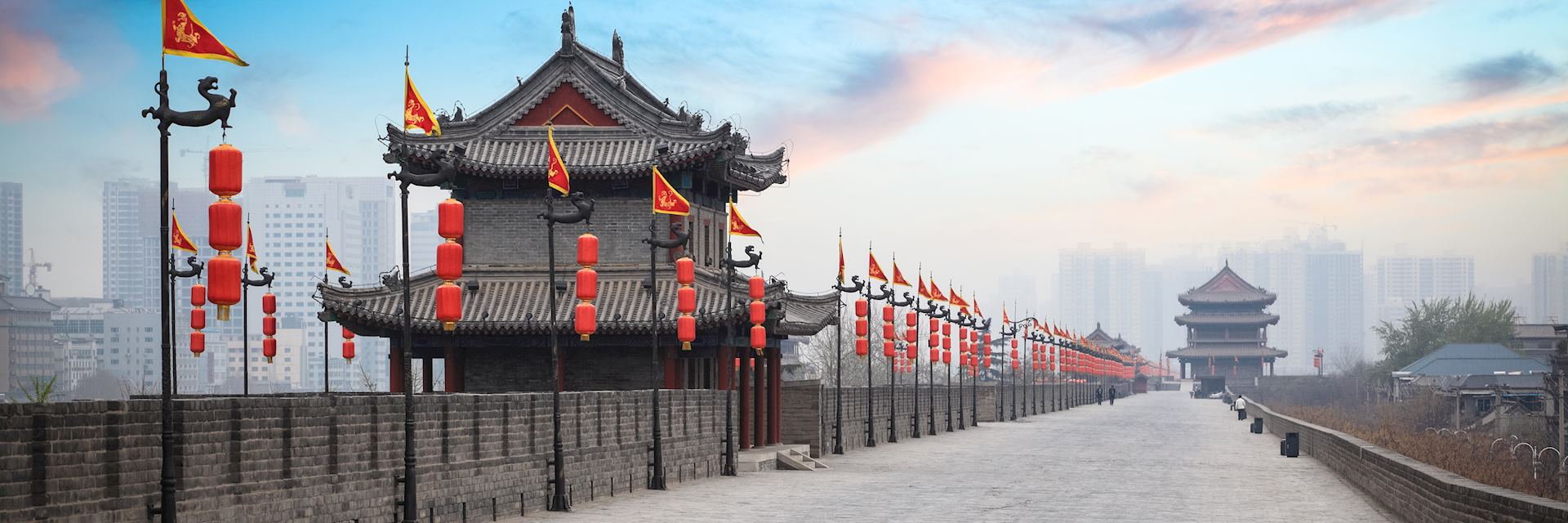 City wall in Xian