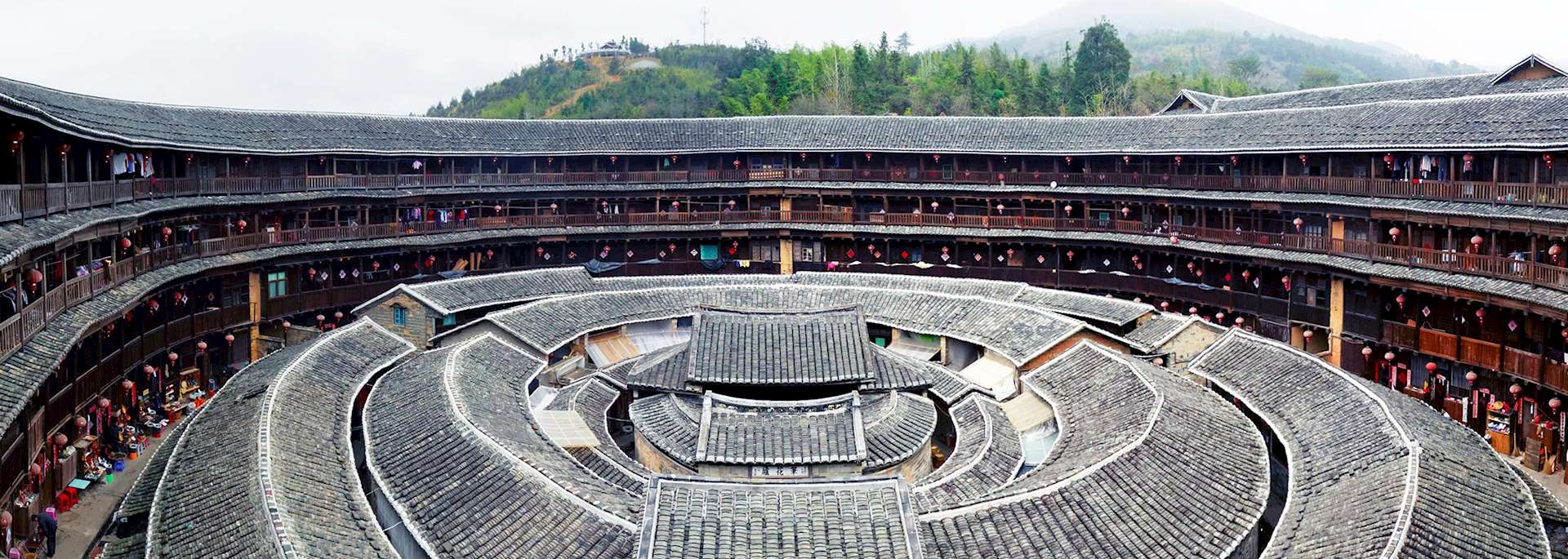 Fujian tulou homes, Xiamen, China