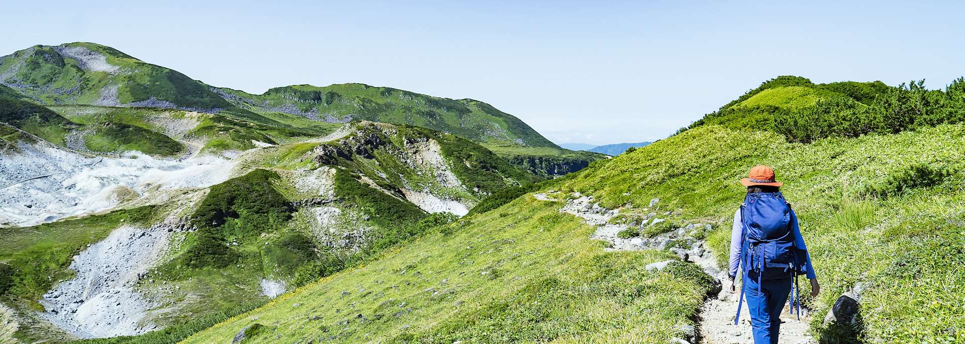 Hiking in the Japanese Alps
