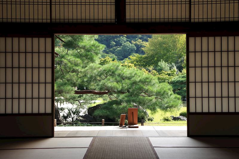 Traditional house and garden, Kyoto