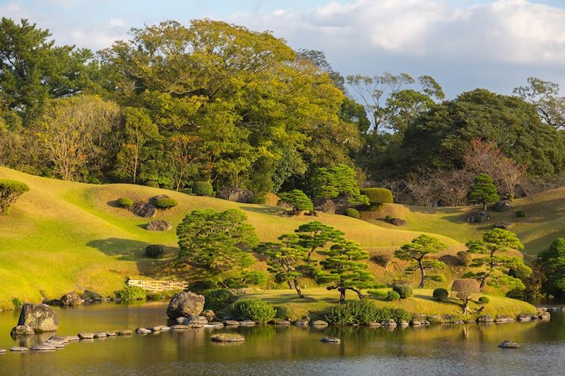 Suizenji Jojuen Garden, Kumamoto